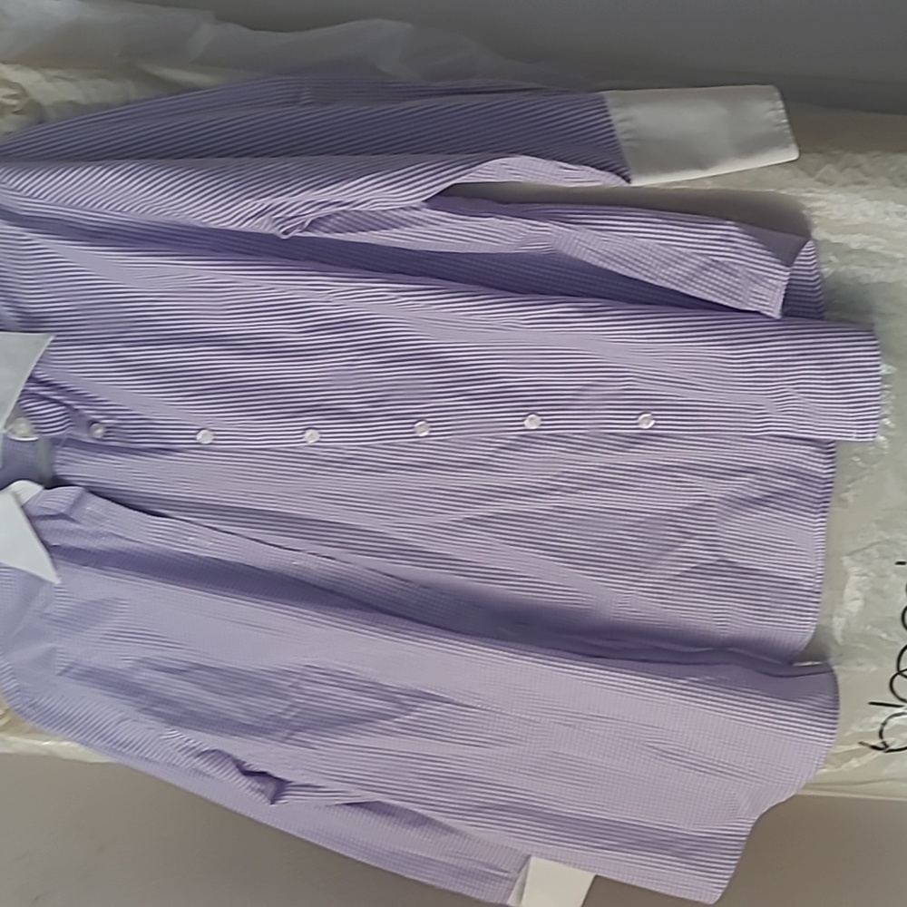 Brooks Brothers Gingham Lavender Women's Shirt.
